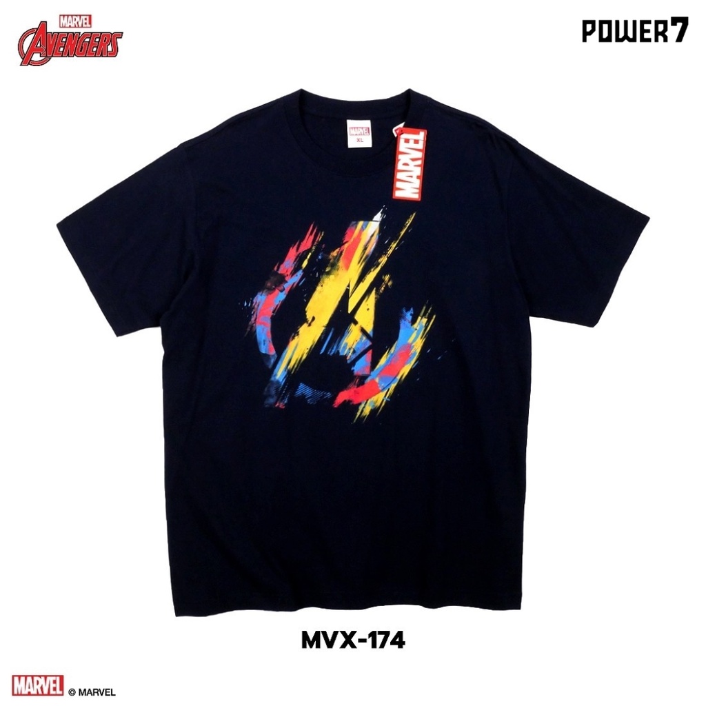 เสื้อยืดผ้าฝ้ายพิมพ์ลายขายดี-เสื้อยืดการ์ตูน-ลิขสิทธ์แท้-marvel-comics-t-shirts-mvx-174