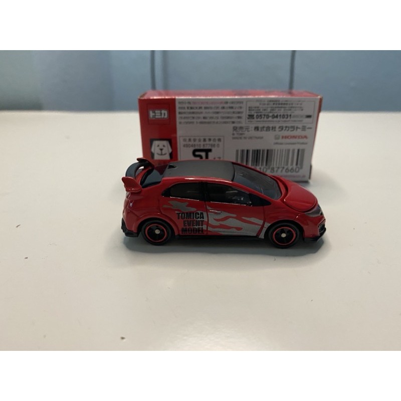 โมเดล-รถเหล็ก-tomica-event-model-no-1-honda-civic-type-r