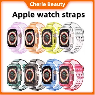 สินค้า iwatch7 สายคล้อง 41 มม. 45 มม. apple watch series 7 6 se 5 4 3 สายคล้องคอ 40 มม. 44 มม. 38 มม. 42 มม. สายใส