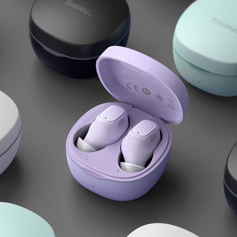 ภาพหน้าปกสินค้าBaseus WM01 หูฟังบลูทูธ หูฟังไร้สาย True Wireless 5.0 TWS เบสแน่น หูฟัง Bluetooth Soundpeats จากร้าน melonmolyshop บน Shopee