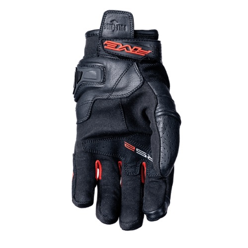 five-advanced-gloves-rs2-evo-black-red-ถุงมือขี่รถมอเตอร์ไซค์