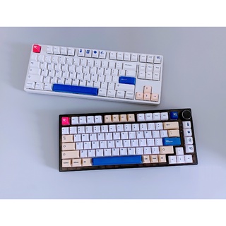 ภาพหน้าปกสินค้าGPlanet เซ็ตปุ่มคีย์แคป OEM โปรไฟล์ White / Gray Soy Milk Keycaps ที่เกี่ยวข้อง