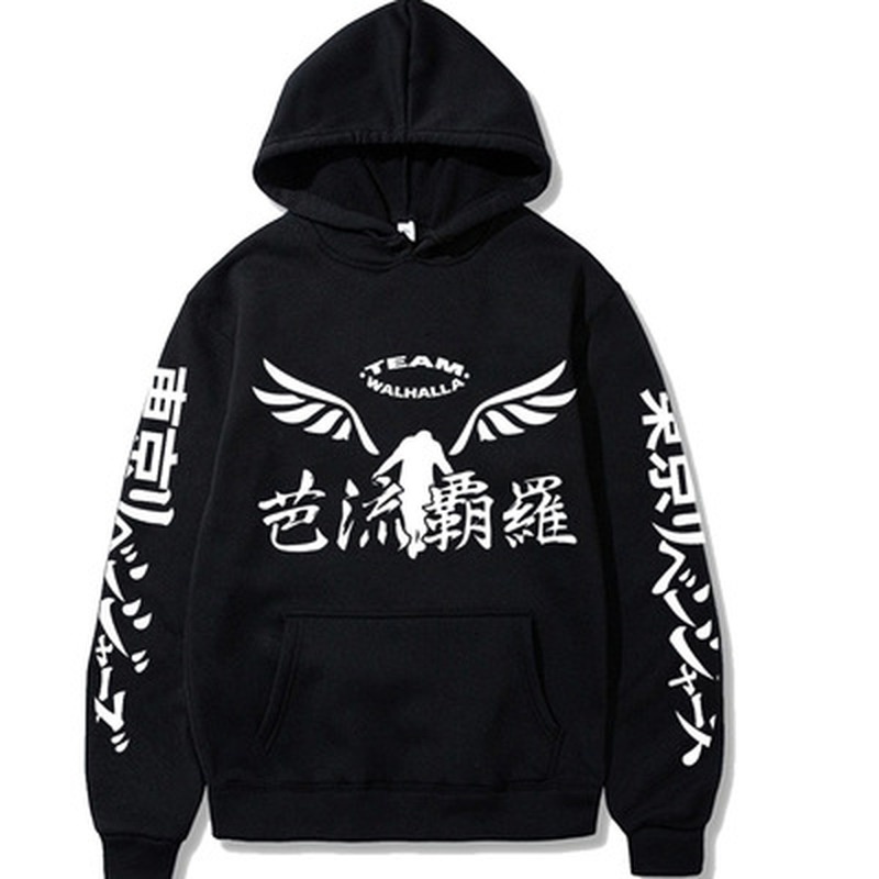 อะนิเมะ-tokyo-revengers-คอสเพลย์-hoodies-ทีม-walhalla-เสื้อ-cozy-tops-pullovers-sudadera-plush-sweatshirt