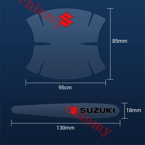 8-ชิ้นซูซูกิมือจับประตูรถฟิล์มป้องกันชามประตูรถที่จับสติ๊กเกอร์ป้องกันการชนกันแถบสีสติกเกอร์รอยขีดข่วน