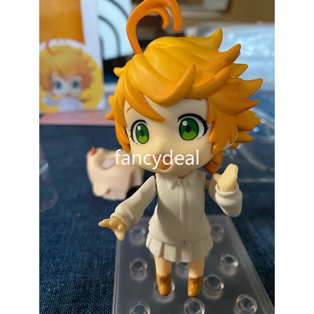 ตุ๊กตาฟิกเกอร์-the-promised-neverland-emma-norman-nendoroid-1092-พีวีซีขนาด-10-ซม-ของเล่นสะสม