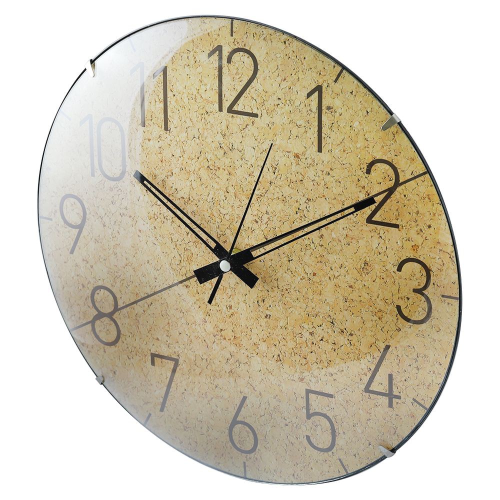นาฬิกาแขวน-home-living-style-bloom-12-นิ้ว-สีน้ำตาลอ่อน-นาฬิกาแขวน-จากแบรนด์-home-living-style-ผ่านการออกแบบดีไซน์สวยงาม