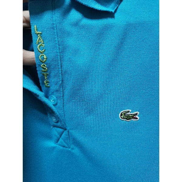 เสื้อโปโล-lacoste-size-xxxl-สีฟ้า-แขนสามส่วน