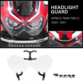 Acrylic Headlight Protector Guard For Honda CRF 1100 L1 Africa Twin CRF1100 CRF1100L 2020 2021 Motorcycle Light Lense Co