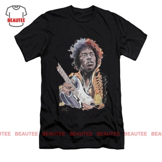 เสื้อยืดวงดนตรีเสื้อยืด พิมพ์ลาย Jimi Hendrixall size