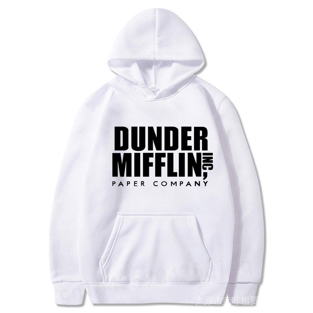 เสื้อกันหนาว-มีฮู้ด-ผ้าฟลีซ-ลาย-dunder-mifflin-paper-inc-สไตล์ฮาราจูกุ-สําหรับผู้ชาย-และผู้หญิง