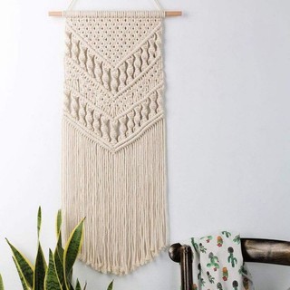 มาคราเม่แขวนผนัง Macrame wall hanging