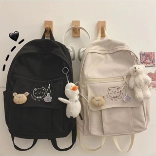 ภาพขนาดย่อของภาพหน้าปกสินค้าHA13 กระเป๋าเป้ผู้หญิง กระเป๋านักเรียน Backpacks จากร้าน hotshop1868 บน Shopee