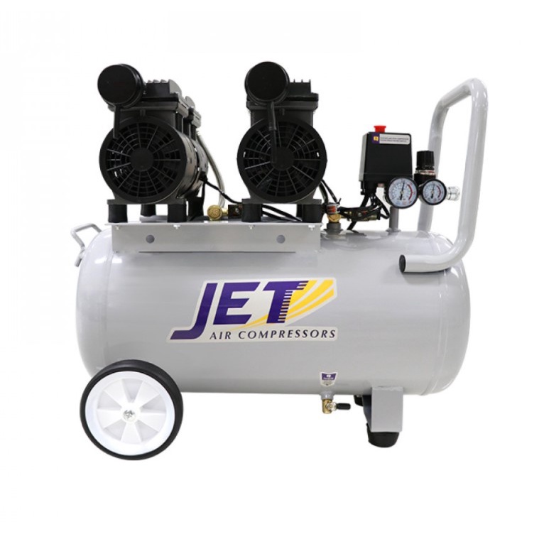 jet-jos-250-ปั๊มลมไร้น้ำมัน-เสียงเงียบ-50-ลิตร-1100w-ปั๊มลม-ไม่ใช้น้ำมัน-oil-free-ไม่ใช้น้ำมัน-เงียบ-jos250