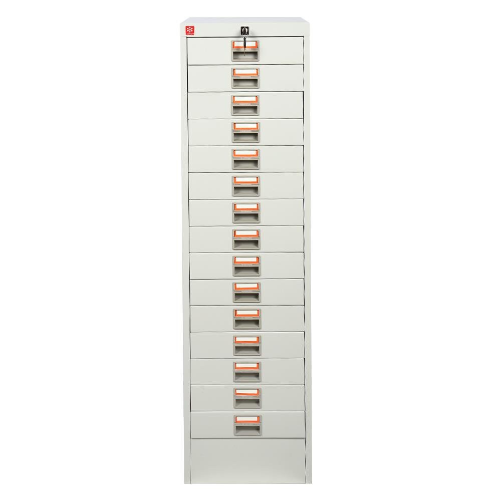 file-cabinet-cabinet-15-drawers-lucky-world-cdx-15-tg-grey-office-furniture-home-amp-furniture-ตู้เอกสาร-ตู้ลิ้นชักเหล็ก-1