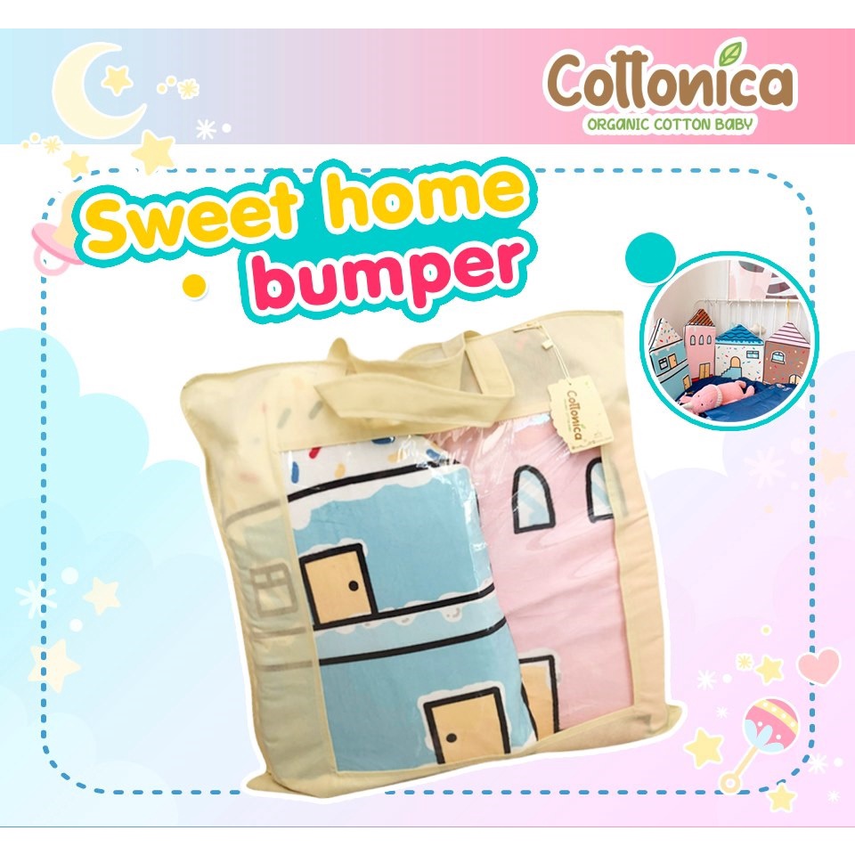 sweethome-bumper-เบาะกันกระแทกขอบเตียง-กันกระแทกเตียงเด็ก-กันกระแทก-เบาะข้างเตียง-i4005