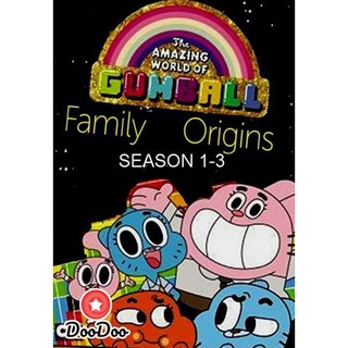 dvd การ์ตูน The Amazing World Of Gumball โลกสุดอัศจรรย์ของกัมบอล Complete Season 1-3 ดีวีดีการ์ตูน