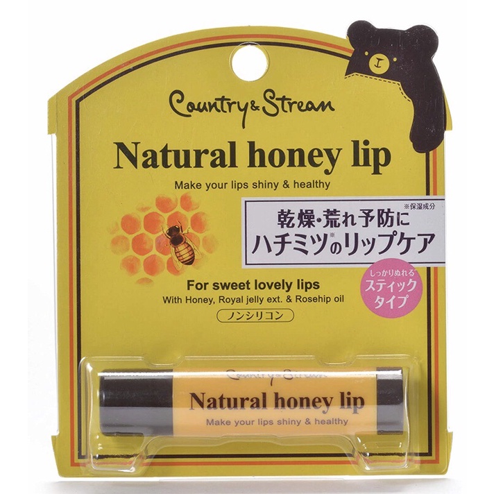 พร้อมส่ง-country-amp-stream-natural-honey-lip-แบบหลอด-แบบแท่ง-จากญี่ปุ่น