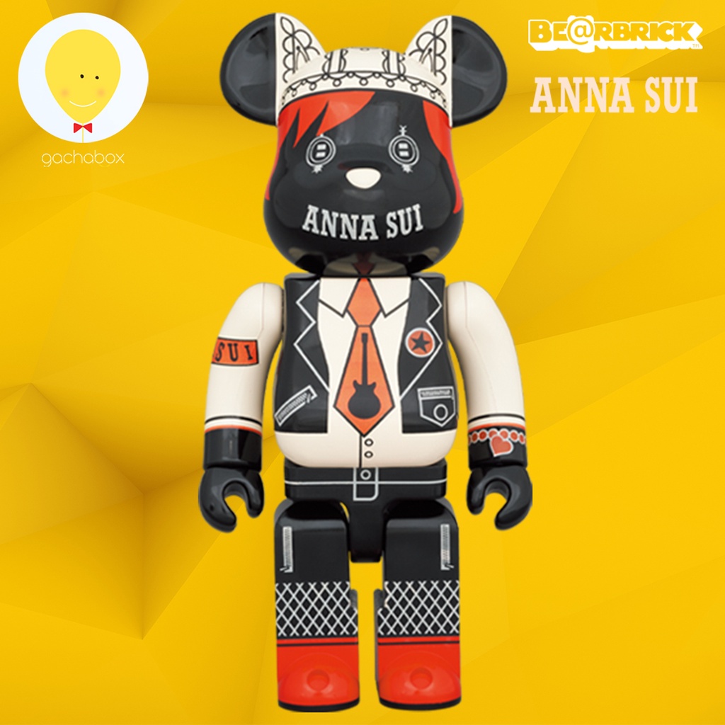 gachabox Bearbrick Anna Sui Red & Beige 1000% - แบร์บริค gachabox Bearbrick Anna Sui Red & Beige 1000% - แบร์บริค