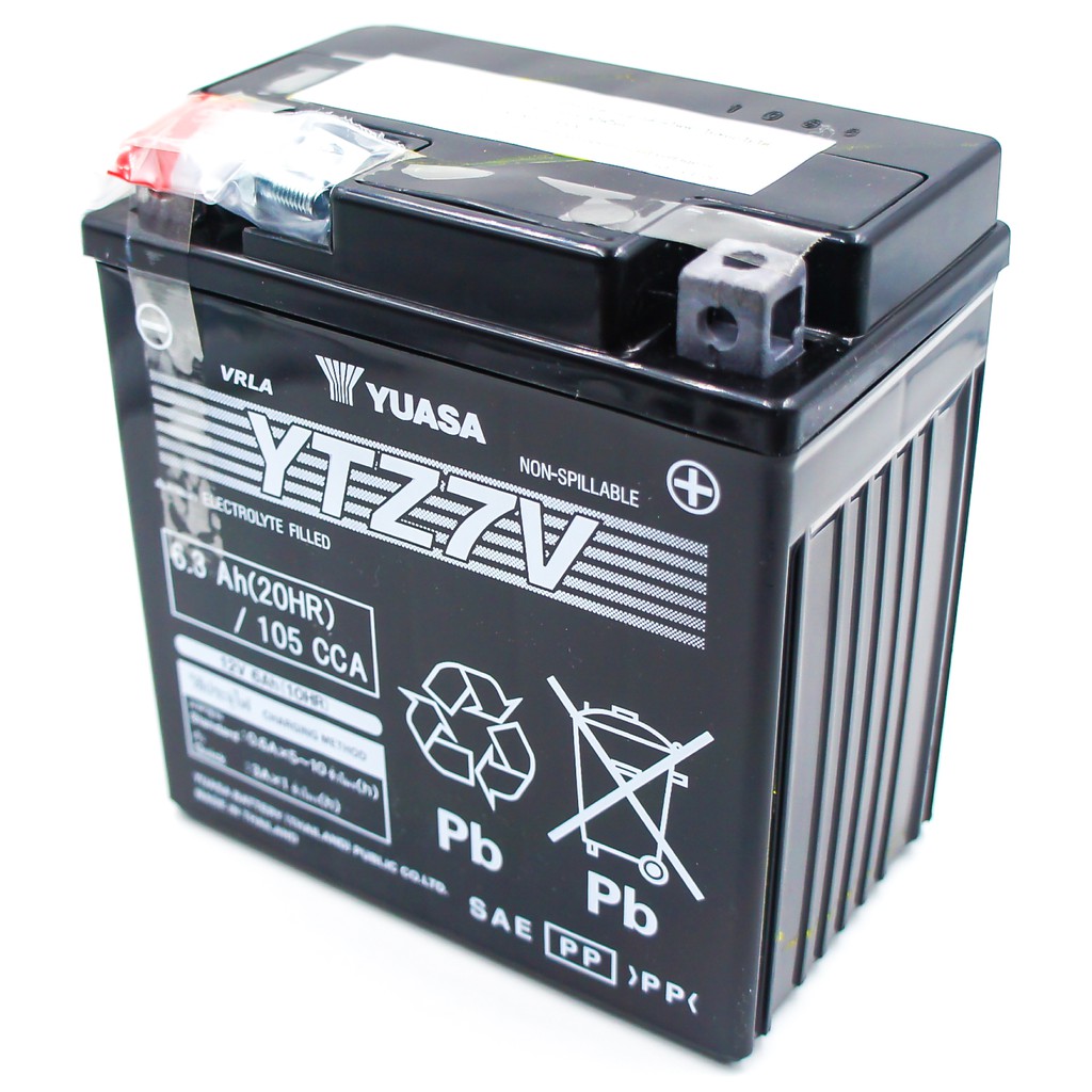 yuasa-แบตเตอรี่แห้ง-ytz-7v-12v6-3ah-สำหรับ-n-max-pcx-2018-cbr-หัวฉีด-ตัวใหม่