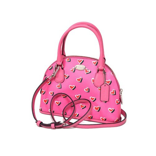 coach-แท้-ลายน่ารัก-coach-heart-limited-edition-mini-cora-domed-satchel-shoulder-bag