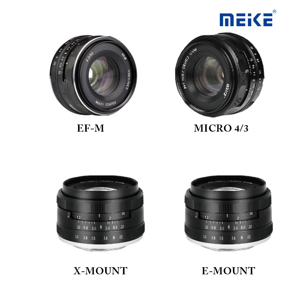 ภาพหน้าปกสินค้าMeike MK -50 mm F2 เลนส์มือหมุนเพื่อถ่ายบุคคลหรือถ่าย portrait เลนส์สำหรับกล้องMirrorless จากร้าน best2home บน Shopee