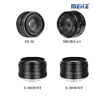 ภาพขนาดย่อของภาพหน้าปกสินค้าMeike MK -50 mm F2 เลนส์มือหมุนเพื่อถ่ายบุคคลหรือถ่าย portrait เลนส์สำหรับกล้องMirrorless จากร้าน best2home บน Shopee