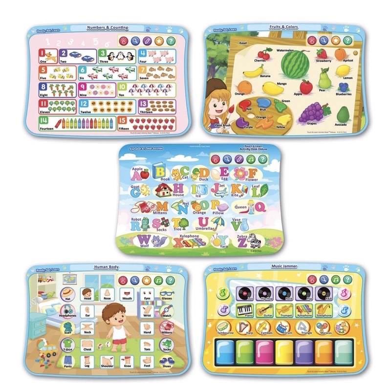 โต๊ะกิจกรรมสำหรับเด็ก-ยี่ห้อ-vtech-touch-and-learn-activity-desk-deluxe