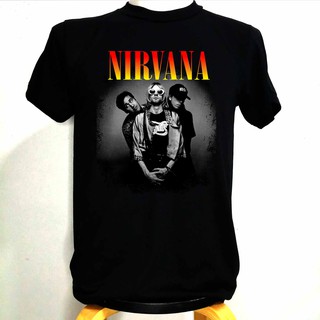 เสื้อวงดนตรีลายNirvana