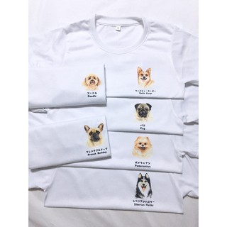 เสื้อยืดโอเวอร์ไซส์Dog T-shirt S6326-S6349S-3XL