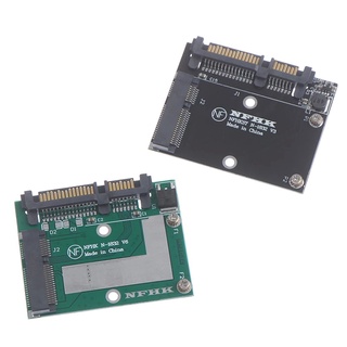 ภาพขนาดย่อของสินค้าmSATA SSD To 2.5" SATA 6.0 Gps Adapter Converter Card