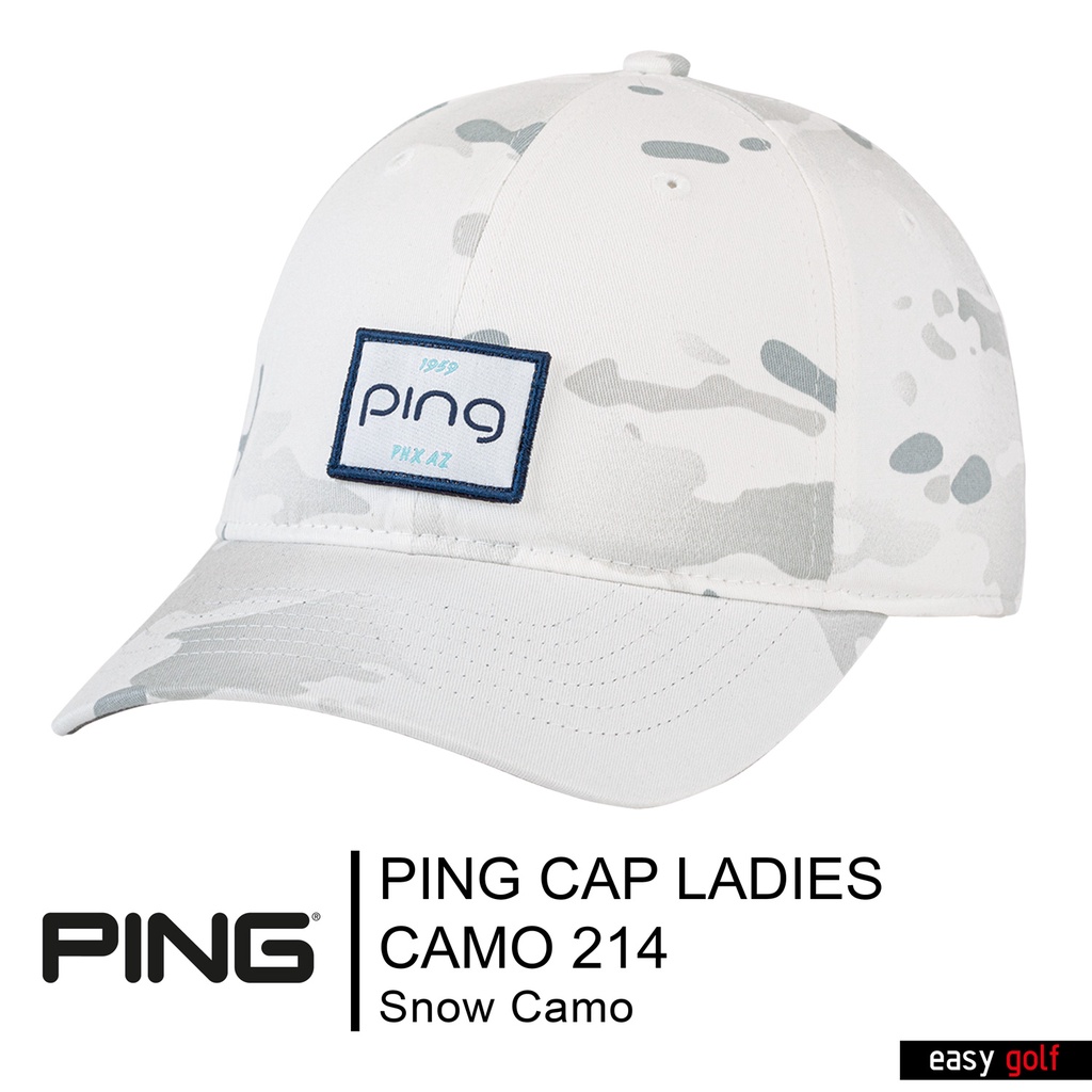 ping-cap-ladies-camo-214-ping-cap-women-หมวกกีฬากอล์ฟผู้หญิง