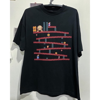 เสื้อยืดวินเทจ มือสอง Donkey kong - mario Nintendo retro gaming 2005