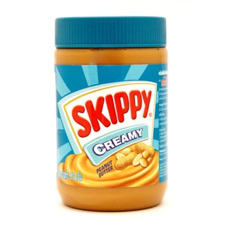 SKIPPY ((สกิปปี)) เนยถั่วทาขนมปัง ชนิดละเอียด Creamy ฝาเขียว