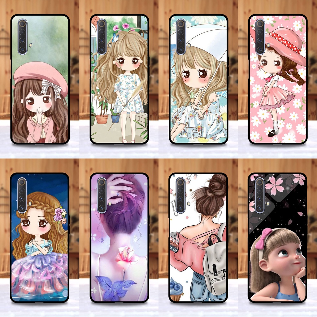 เคส-realme-x50-ลายการ์ตูนผู้หญิง-ขอบนิ่มหลังแข็ง-เคสมือถือ-เคสโทรศัพท์-case-เคส-tpu-ขอบนิ่มหลังแข็ง-ไม่ขูดตัวเครื่อง