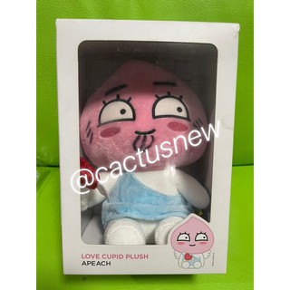 ตุ๊กตา apeach Kakao friend ของแท้ จินยองเจิม (วาดหน้า) ในงานไซน์