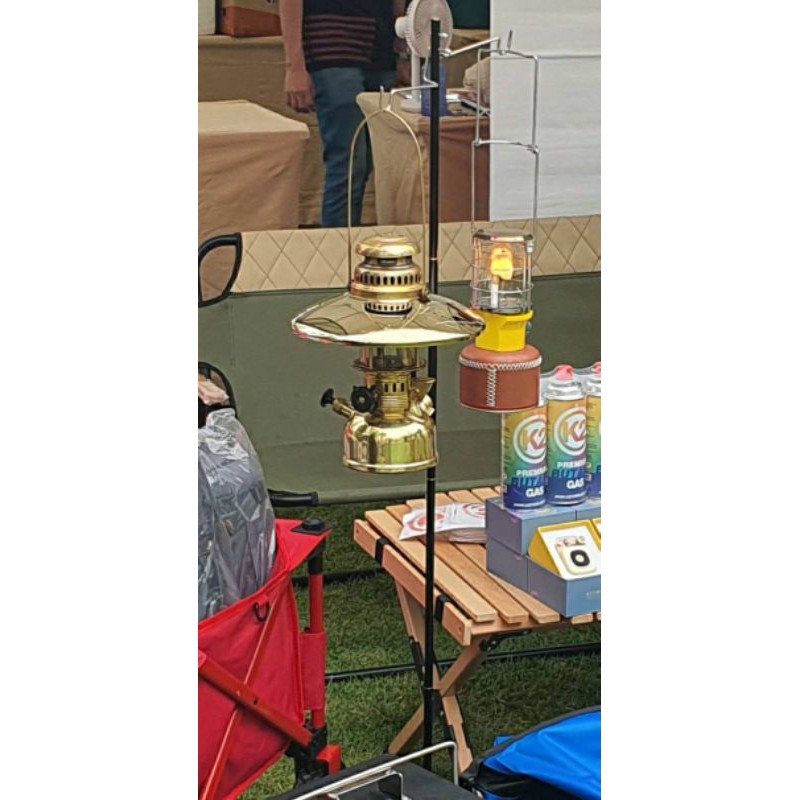 ภาพสินค้าK2 LAMP POLE.S เสาแขวนตะเกียง 5 ท่อน สูง 125 ซม. ตะขอแขวนสองด้าม (TJT) จากร้าน annaaaechan บน Shopee ภาพที่ 2