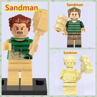 ของเล่นตัวต่อ ตุ๊กตา Marvel Spider-Man Sandman เข้ากันได้กับของเล่นเด็ก