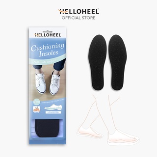 สินค้า Helloheel แผ่นรองพื้นในรองเท้า รุ่นธรรมดา เพื่อความนุ่มสบาย Cushioning Insoles for The Comfort of All Types of Shoes