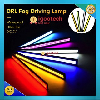 สินค้า [1pc] igootech ไฟตัดหมอก LED DRL กันน้ำ DC 12 โวลต์ ขนาด 17 ซม. สำหรับติดรถยนต์ 1 ชิ้น