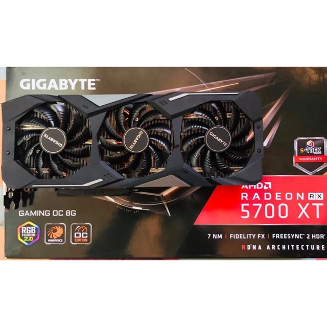 RX 5700 XT 8G ประกันร้าน14วัน | Shopee Thailand