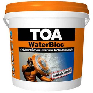 โพลีเมอร์กันซึม TOA WATER BLOC 4 กก. วัสดุก่อสร้าง เคมีก่อสร้าง