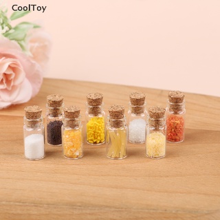 &lt; Cooltoy &gt; โมเดลขวดเครื่องปรุงจําลอง ขนาดมินิ 1/12 สําหรับตกแต่งบ้านตุ๊กตา 8 ชิ้น ต่อชุด