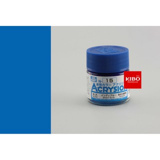 สินค้า สีสูตรน้ำ ACRYSION COLOR N15 BRIGHT BLUE (Gloss) 10ml