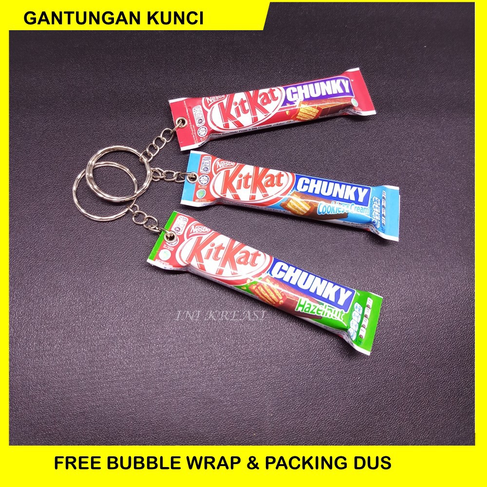 พวงกุญแจ GUNDAN - CHUNKY KITKAT MINIATURE CHAINS | Shopee Thailand