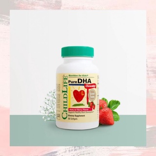 ภาพหน้าปกสินค้าChildLife, Pure DHA, Natural Berry Flavor 90 SoftGel ช่วยระบบประสาท สมอง และสายตา ที่เกี่ยวข้อง