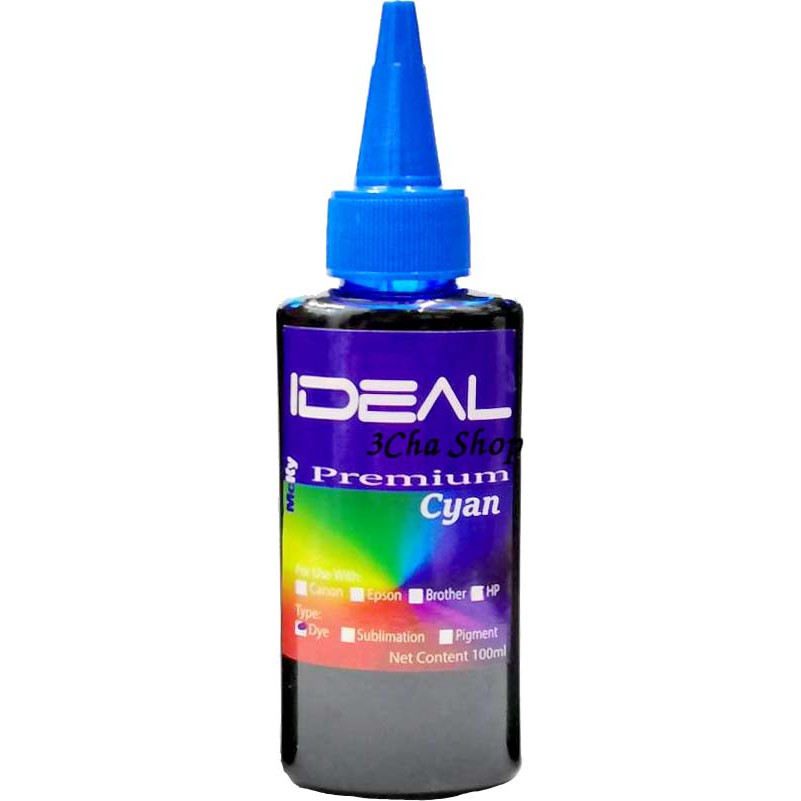 ส่งเร็ว-ideal-premium-หมึกเติม-100-ml-สุดคุ้ม-สำหรับ-epson-inkjet-ink-tank