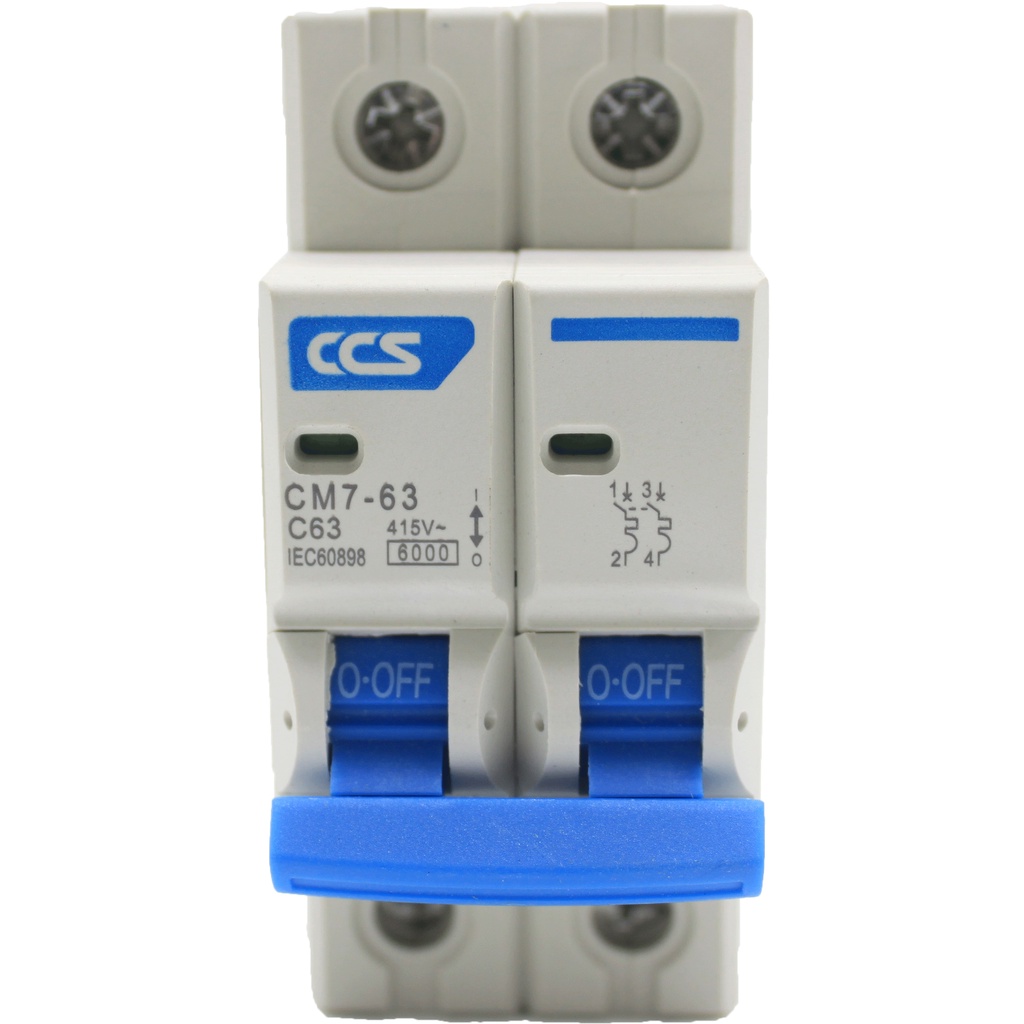 มินิเซอร์กิตเบรกเกอร์-mini-circuit-breaker-แบรนด์-ccs-รุ่น-cm7l-63-2p-rcbo-รับประกัน-5-ปี