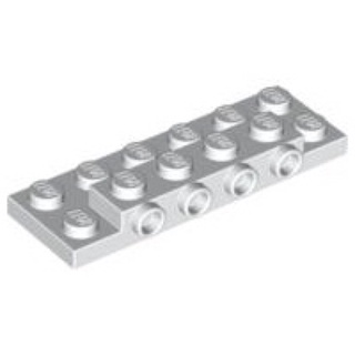 Lego part (ชิ้นส่วนเลโก้) No.87609 Plate Modified 2 x 6 x 2/3 with 4 Studs on Side