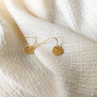 Mini Circle earring gold14k