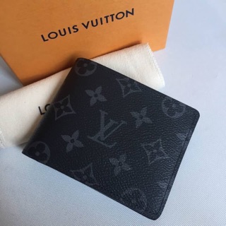 NEW LV Graphite Multiple Wallet